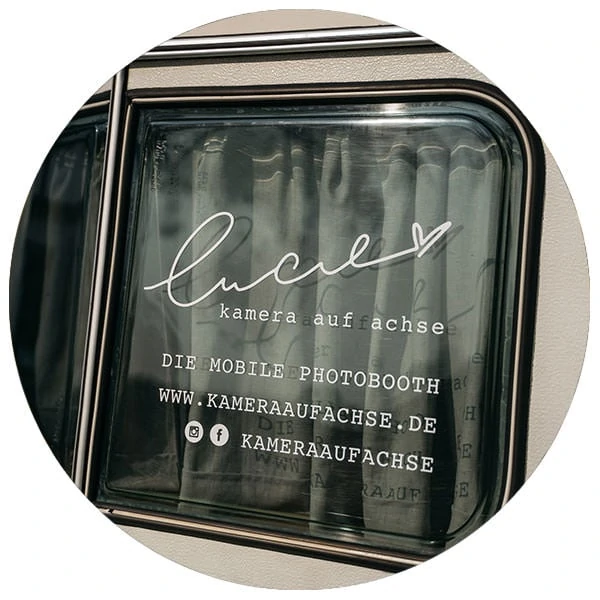 Lucie, unsere mobile Fotobox im Caravan in Köln, NRW und deutschlandweit